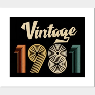 1981 Birthday Since 1981 Vintage Posters and Art